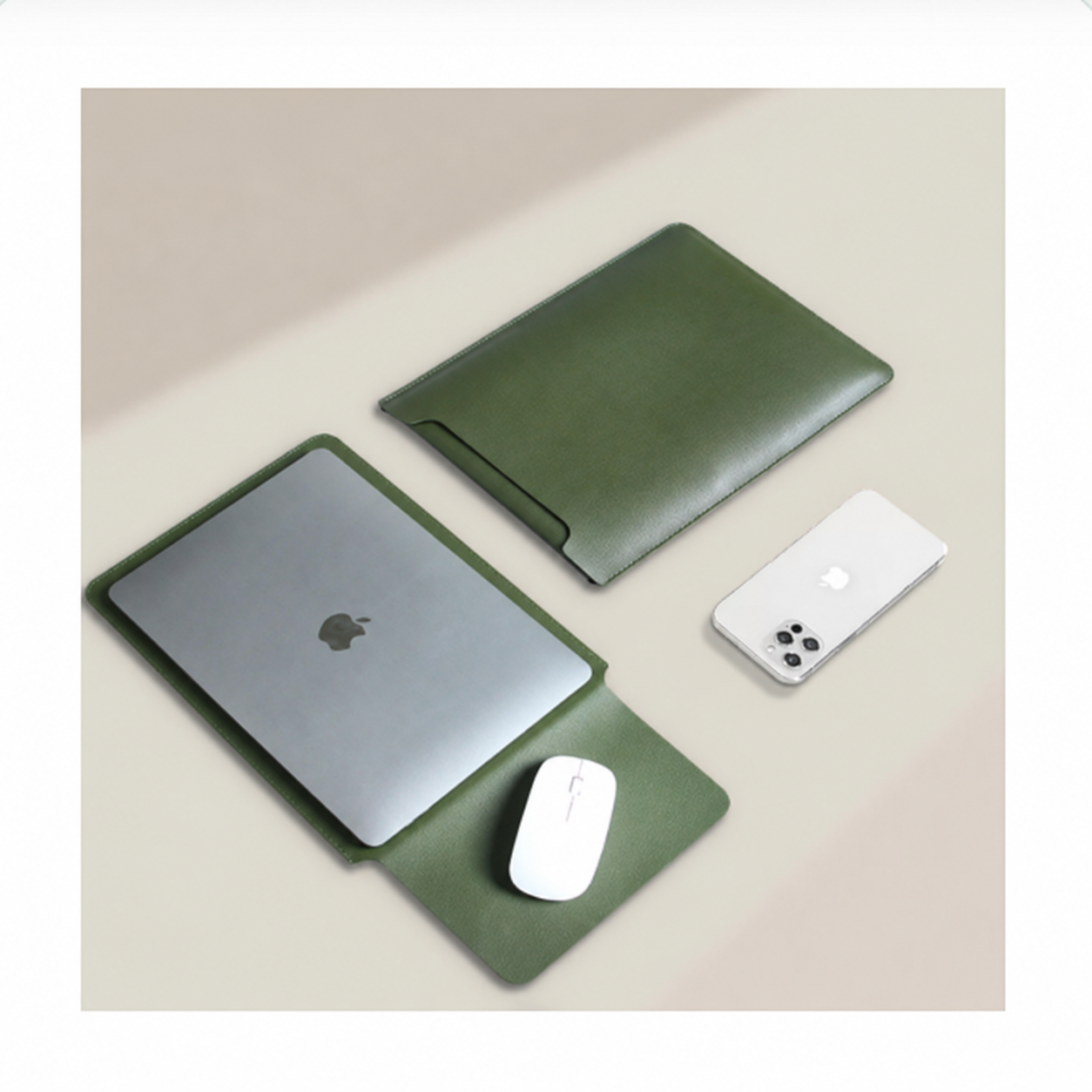 PU Leather Laptop Sleeve